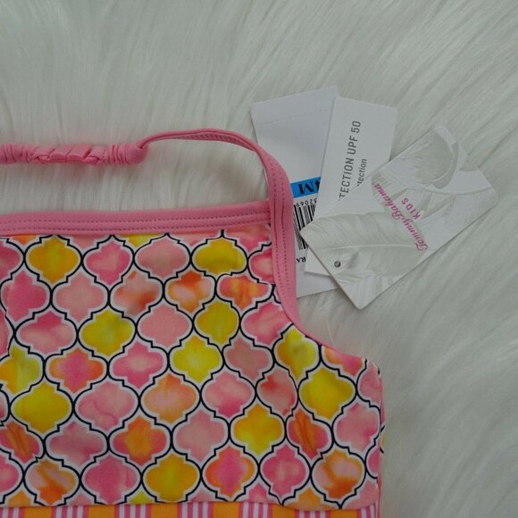 NWT Tommy Bahama Kids Swimsuit One-Piece Tile 24 Mos - Picture 8 of 12